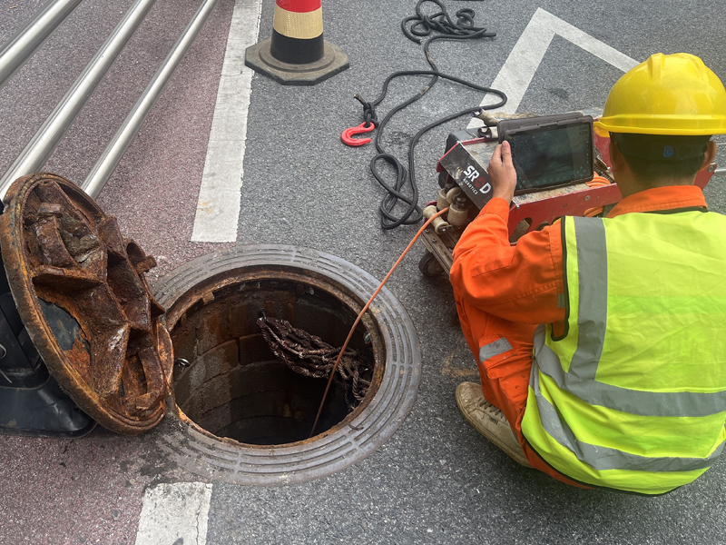 新昌市政管道内窥检测